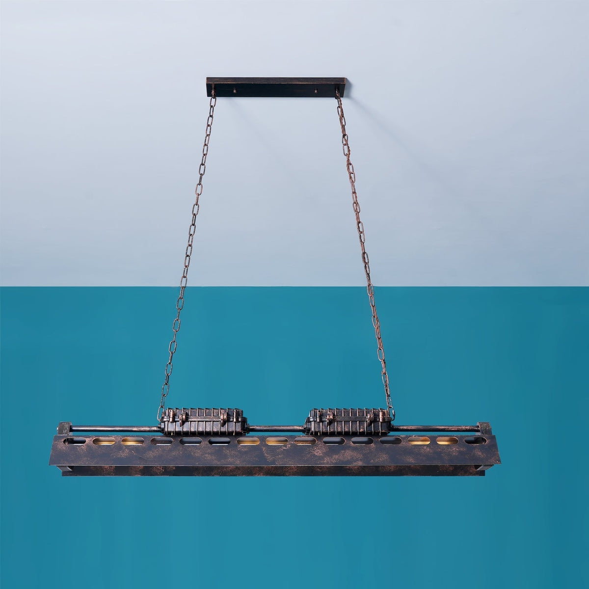 Epoch Lámpara de Araña Industrial Steampunk para Interior