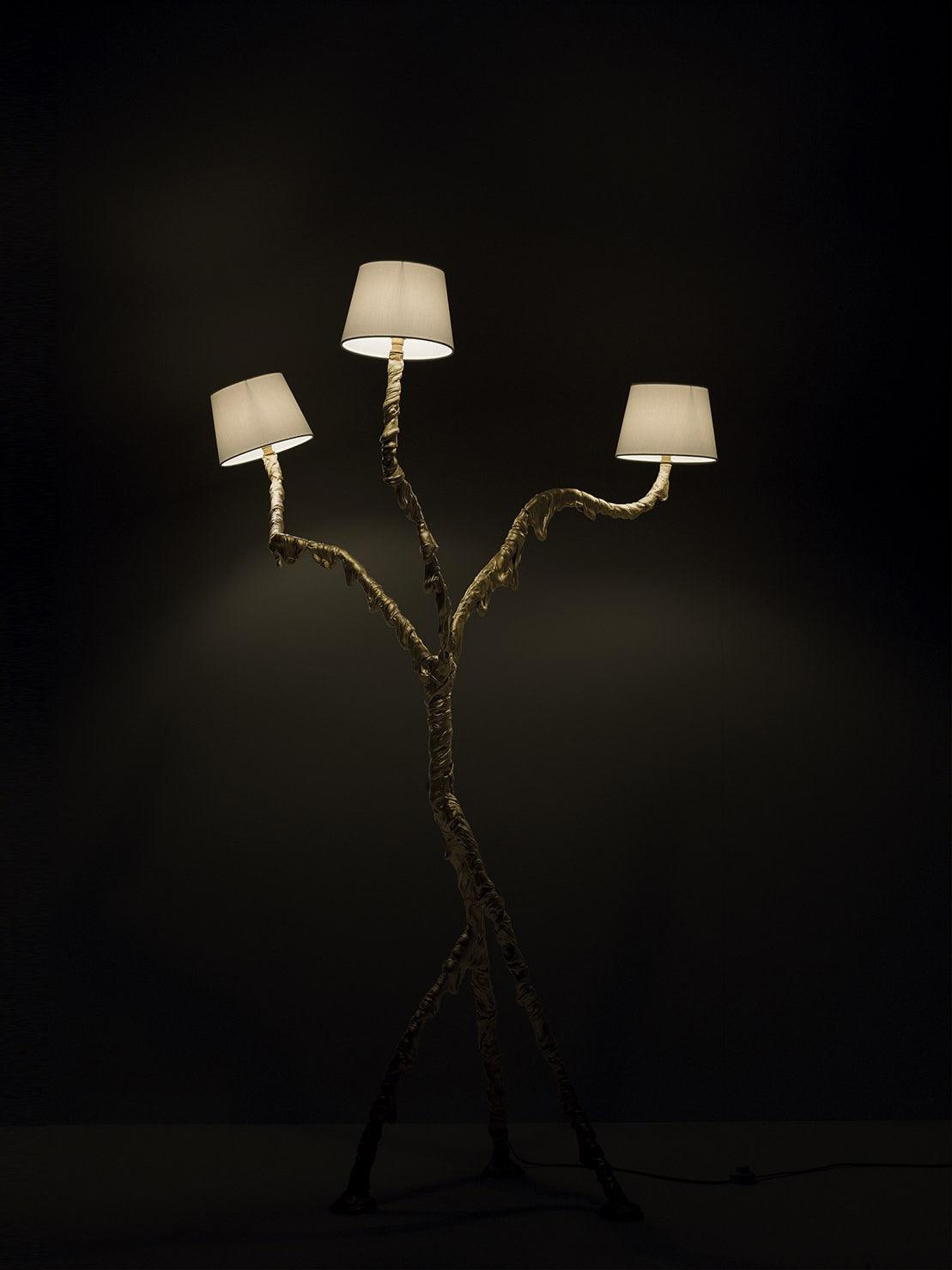 Dendria lámpara de pie Triple-Arm Branch Sculptural