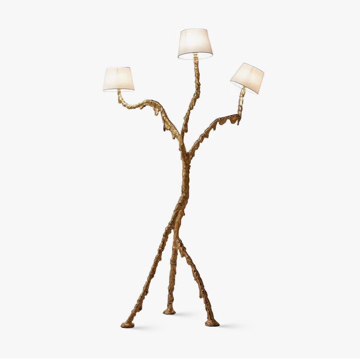 Dendria lámpara de pie Triple-Arm Branch Sculptural