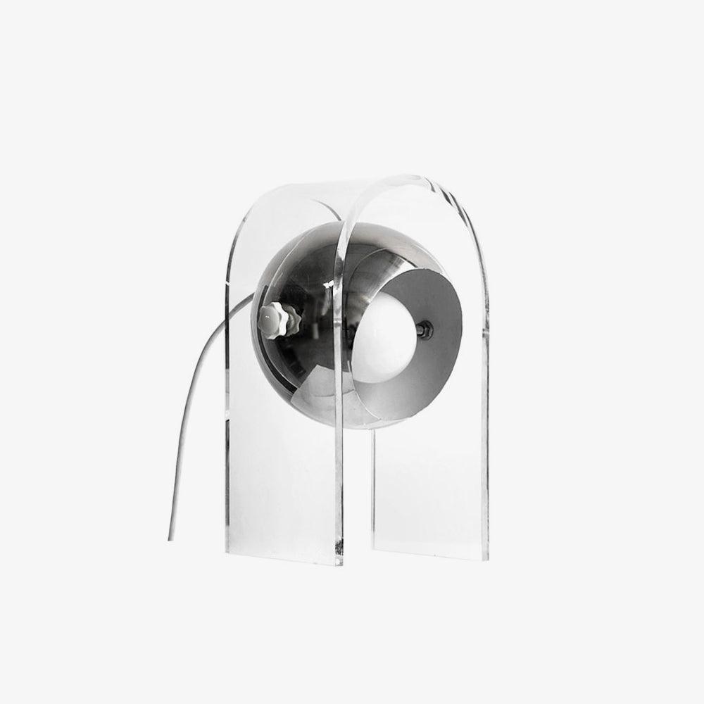 Tynza lámpara de mesa de acero futurista