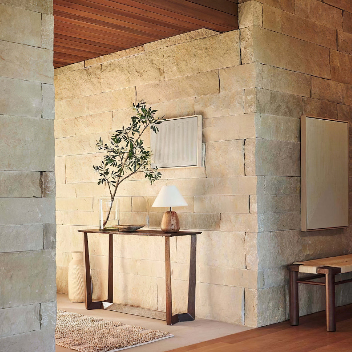 Lindenier lámpara de mesa de madera