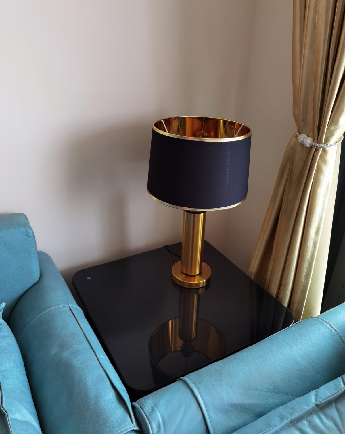 Cur lámpara de mesa moderna