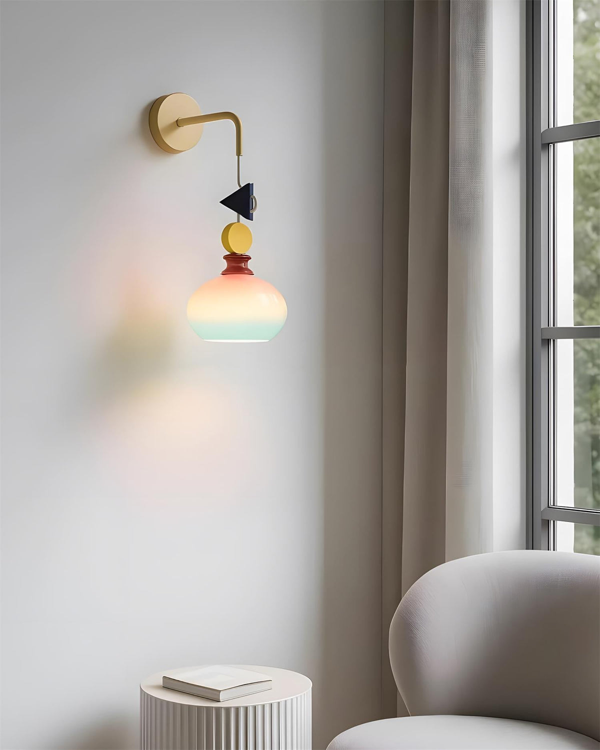 Virauette aplique de pared