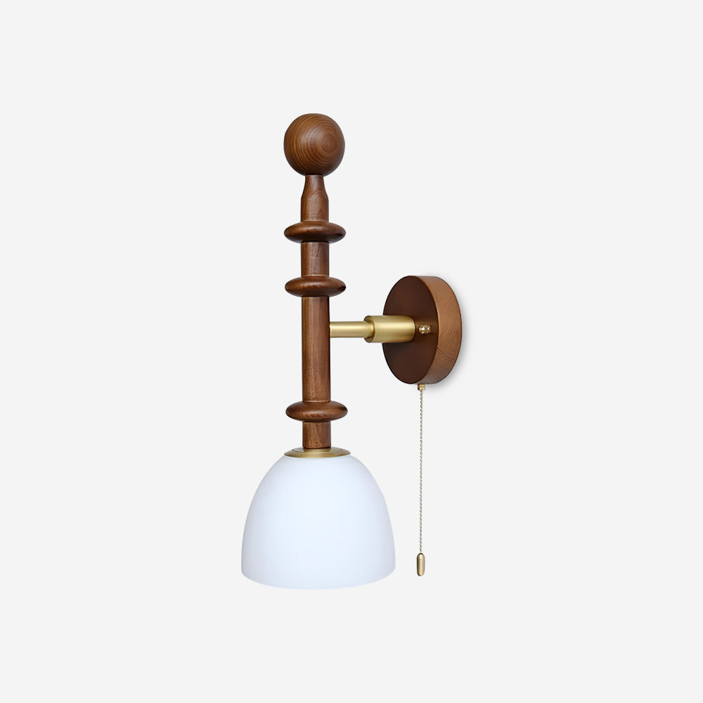 Aldorelia aplique de pared moderno de madera