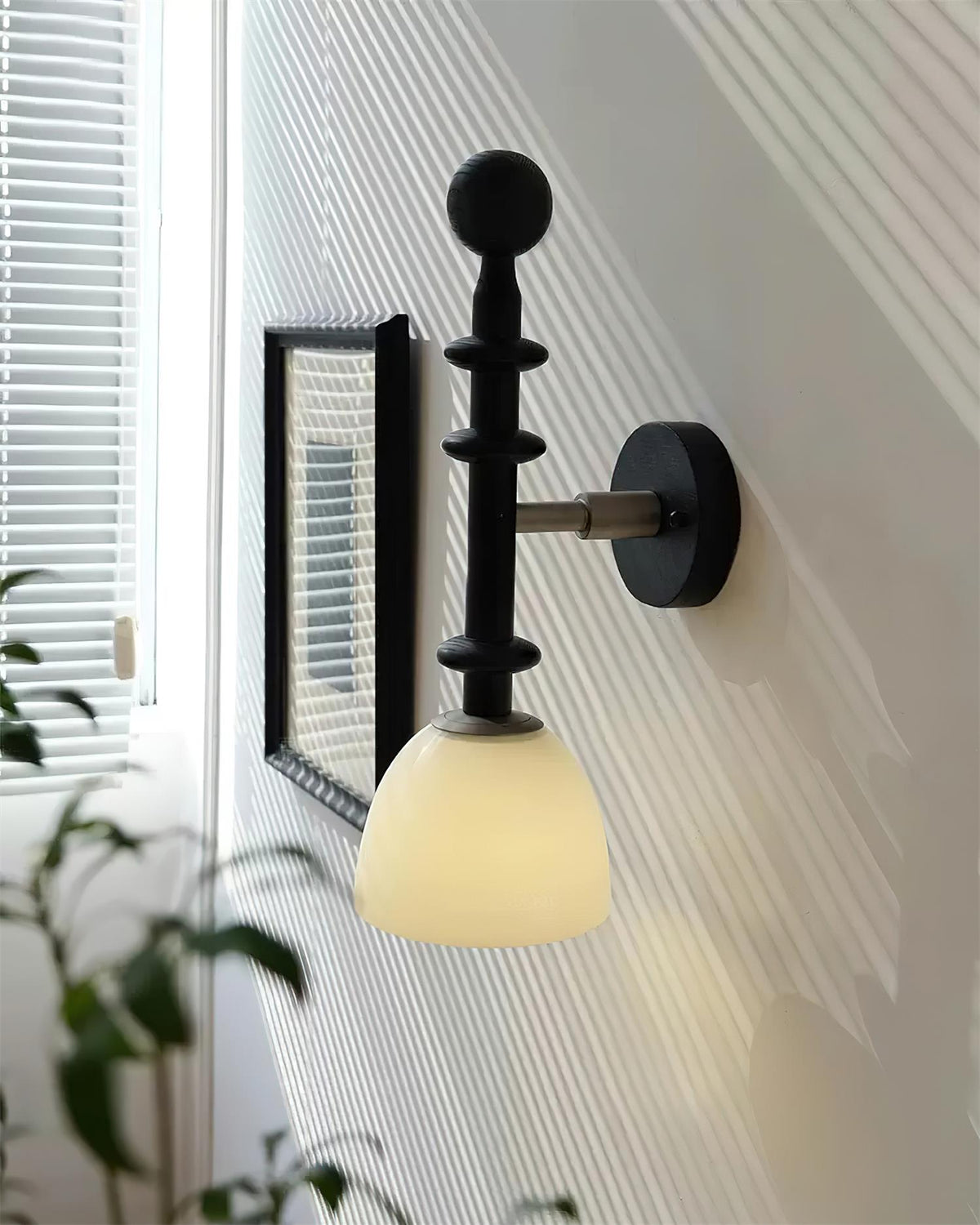 Aldorelia aplique de pared moderno de madera