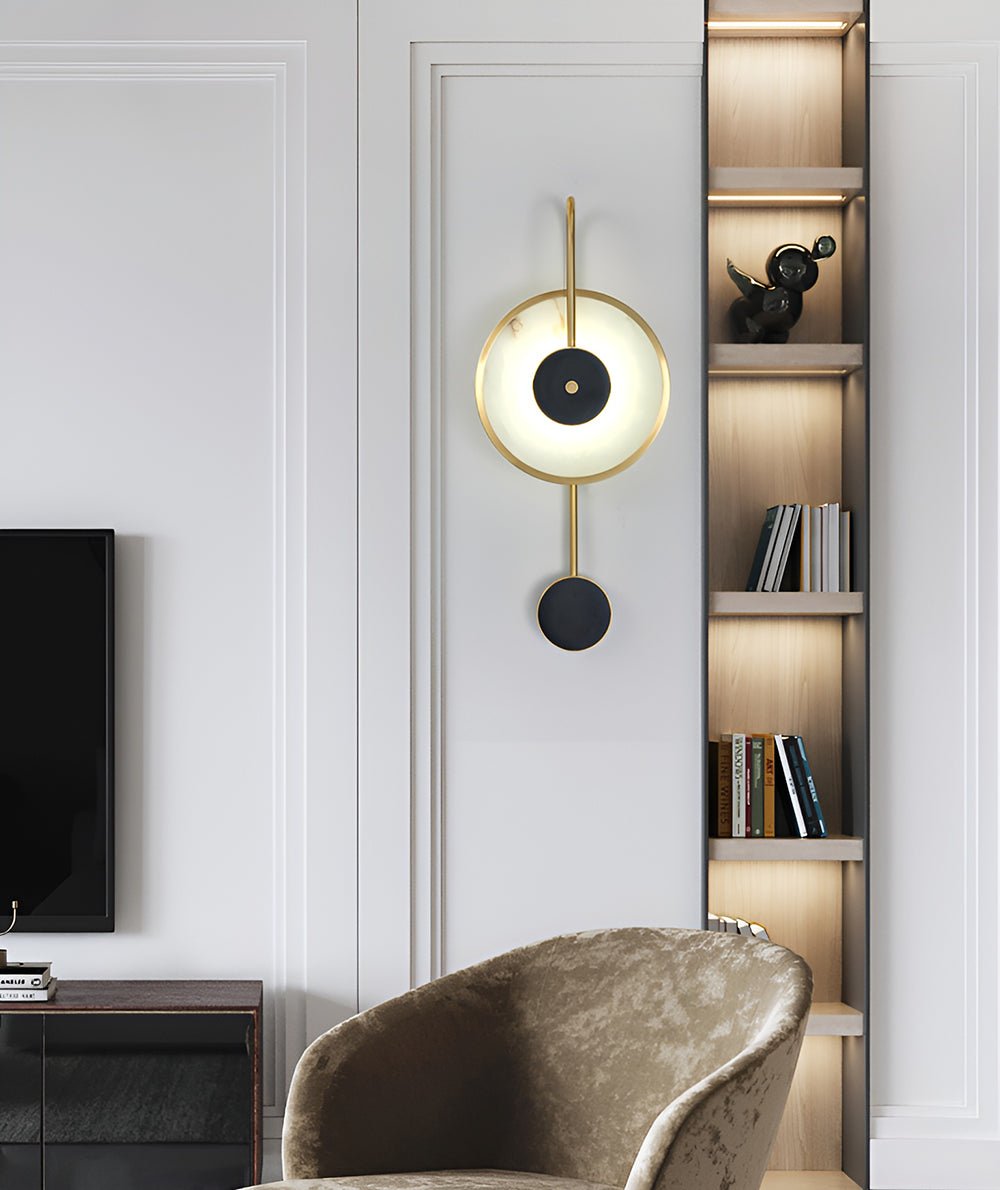 Merdin aplique de pared alabastro