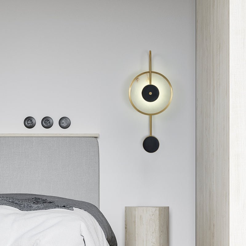 Merdin aplique de pared alabastro