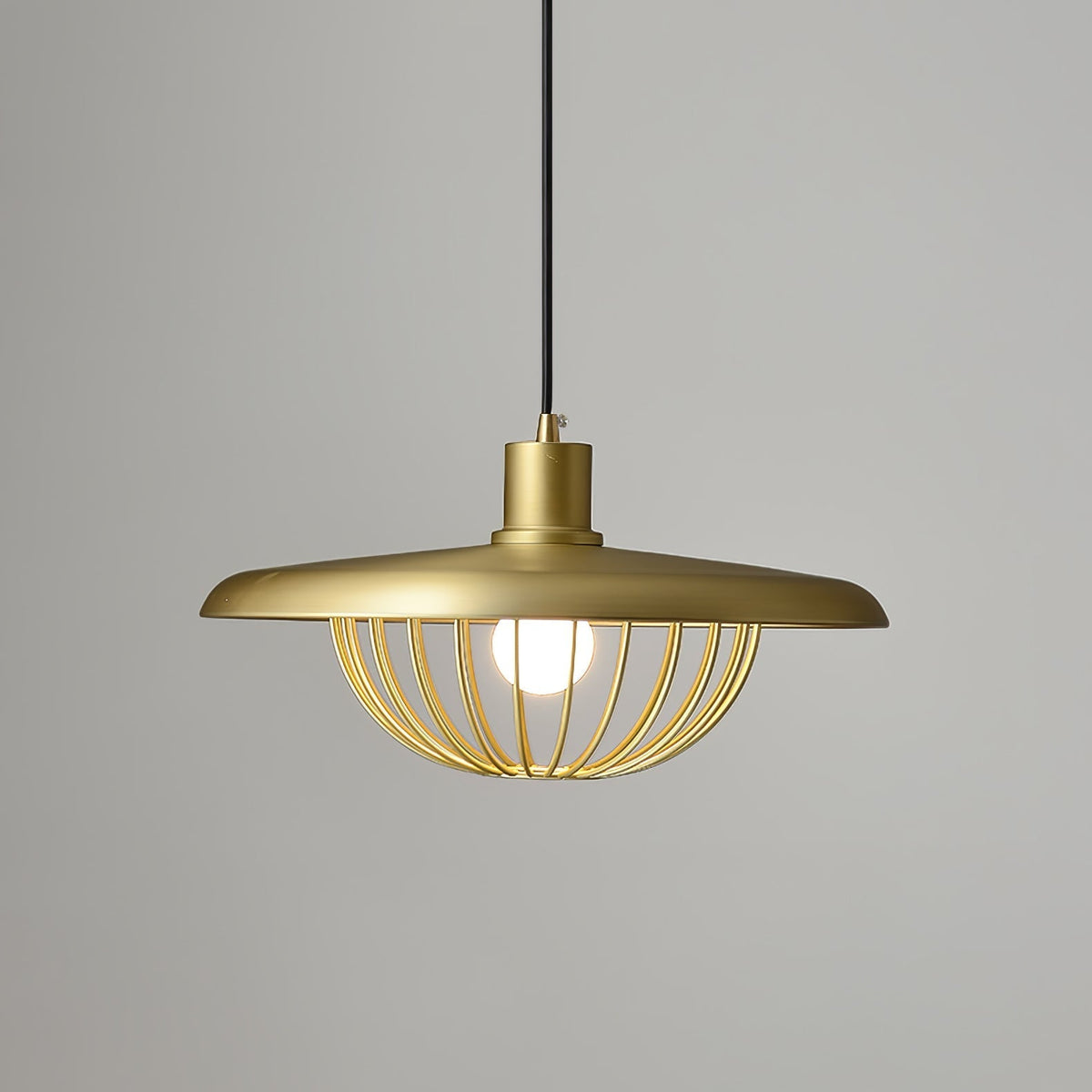 Rinoira lámpara colgante de madera estilo retro vintage
