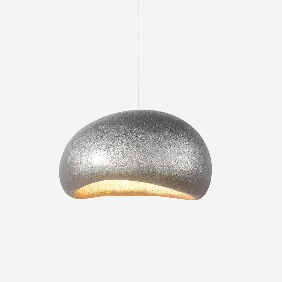 Lámpara colgante Pebble Inspired Organic Form Soft resplandor moderna artística