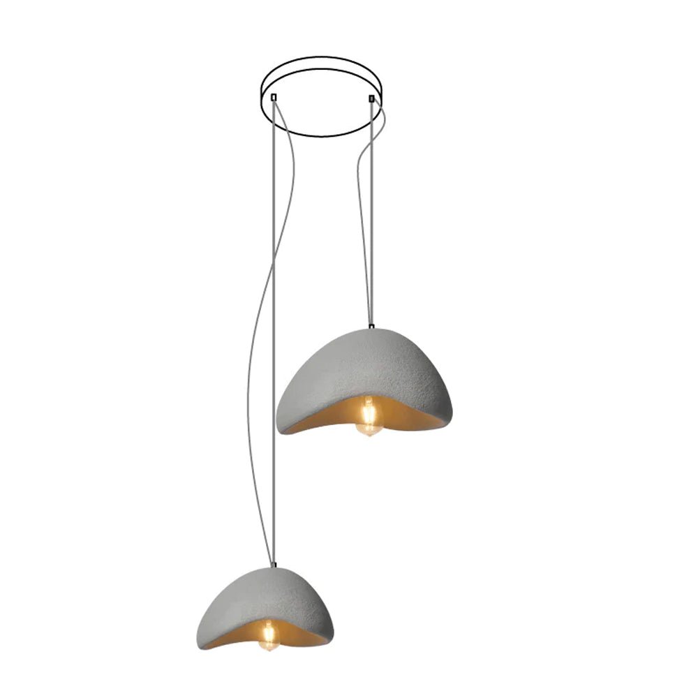 Fentor lámpara colgante blanca minimalista