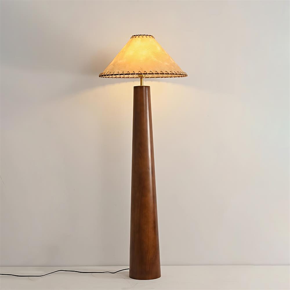 Cedar lámpara de pie