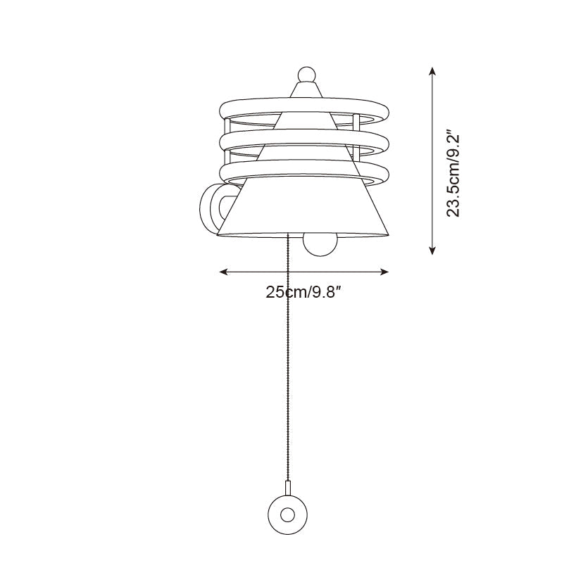 Kit aplique de pared