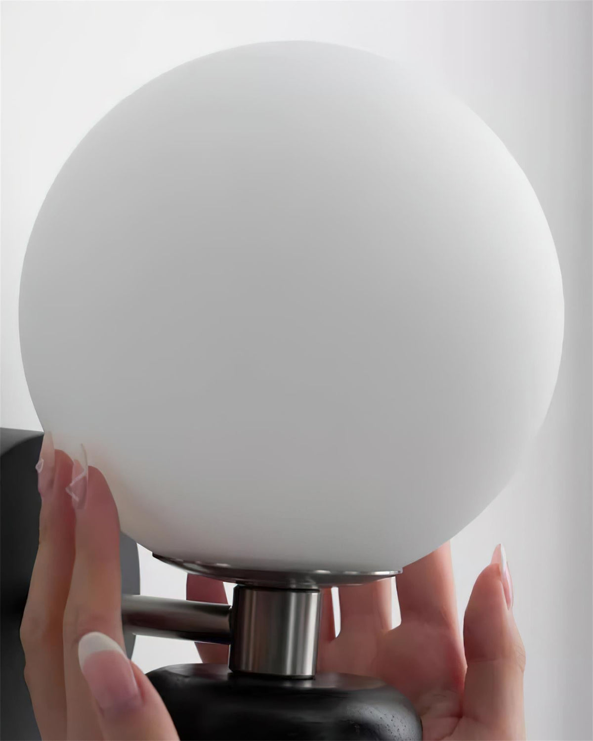 Lumueria aplique de pared moderno con globo