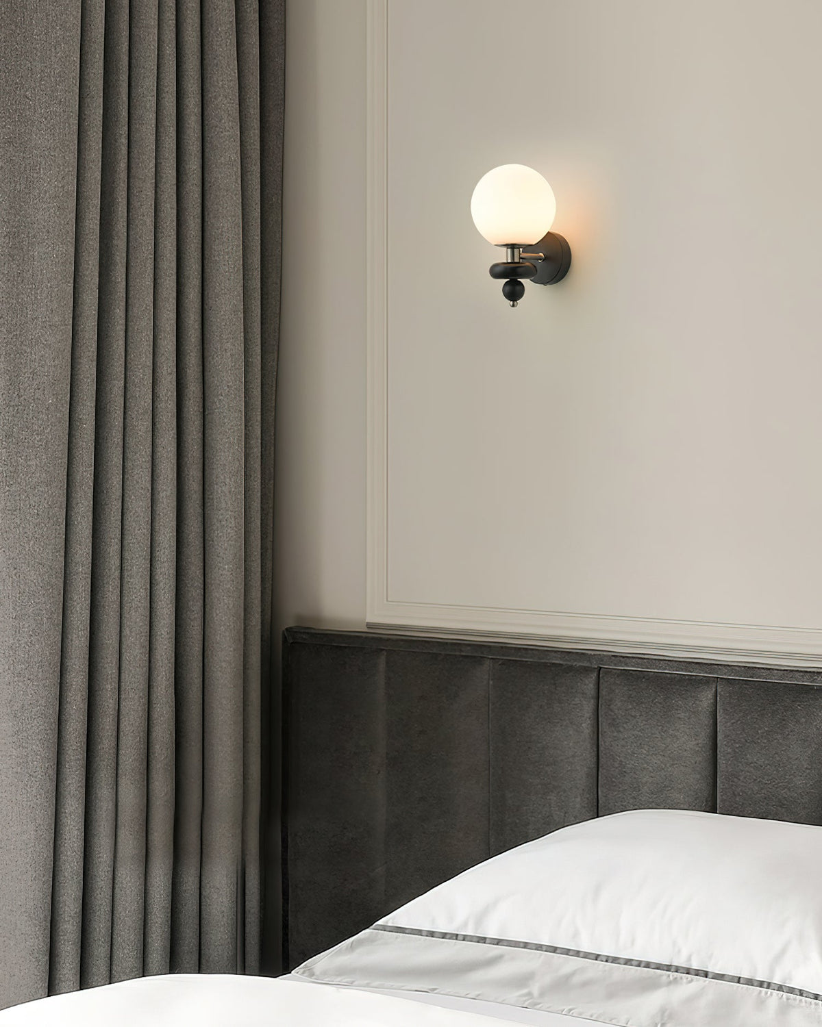 Lumueria aplique de pared moderno con globo