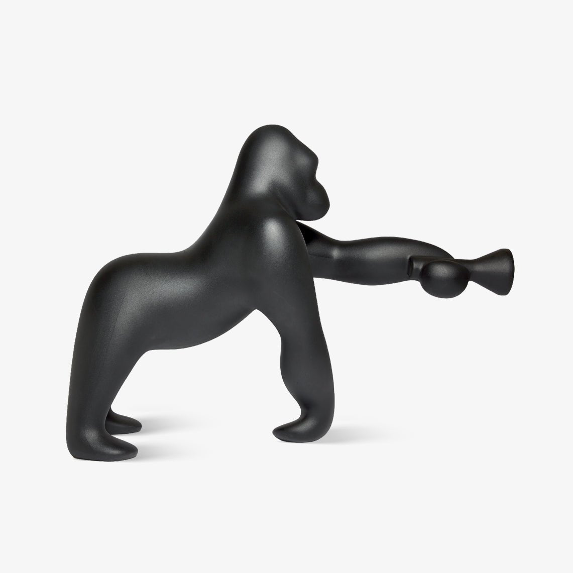 Zasolil lámpara de pie artística de resina Gorilla