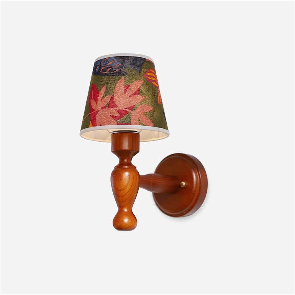 Orbel aplique de pared Mapleleaf de madera