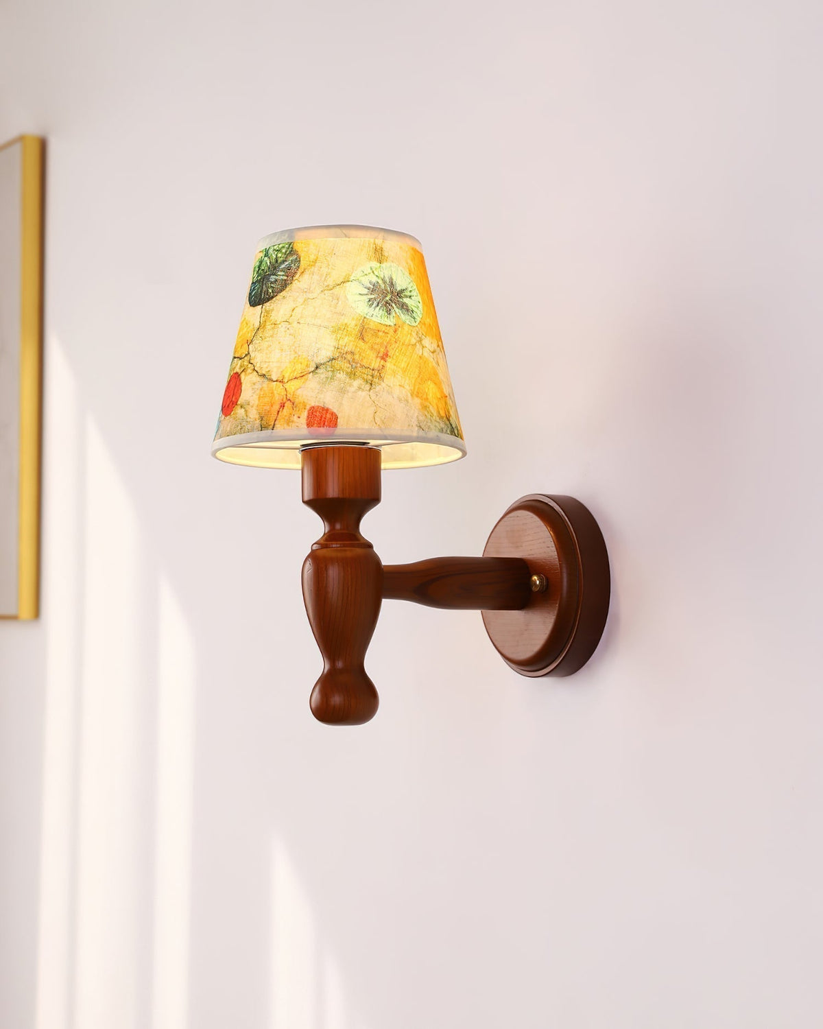 Orbel aplique de pared Mapleleaf de madera