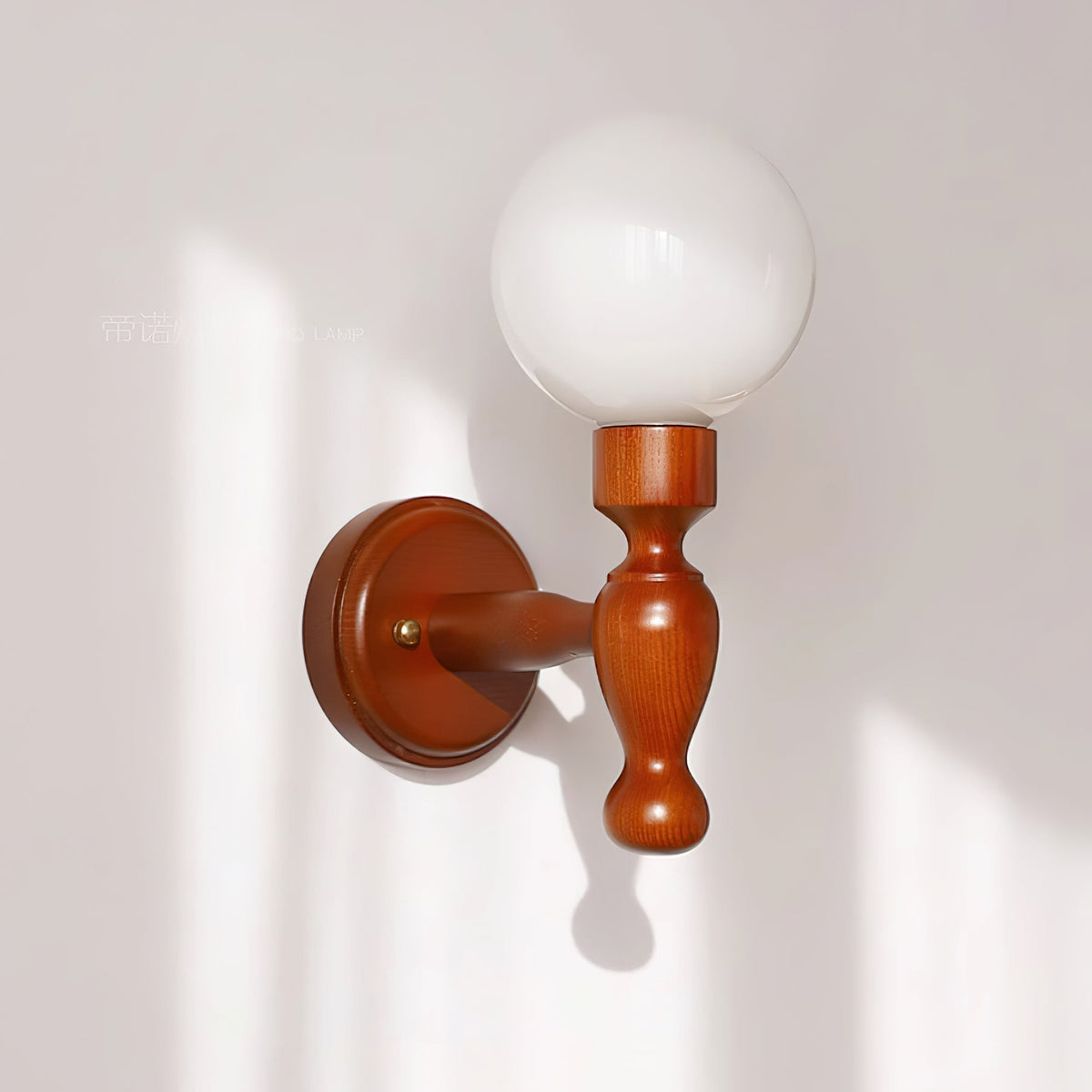 Orbel aplique de pared Mapleleaf de madera
