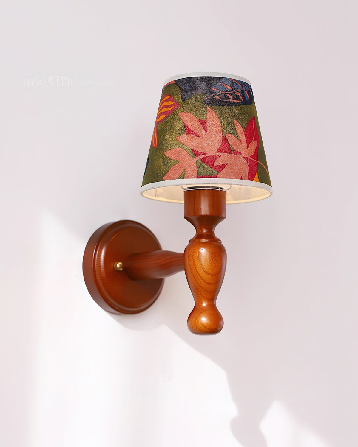 Orbel aplique de pared Mapleleaf de madera