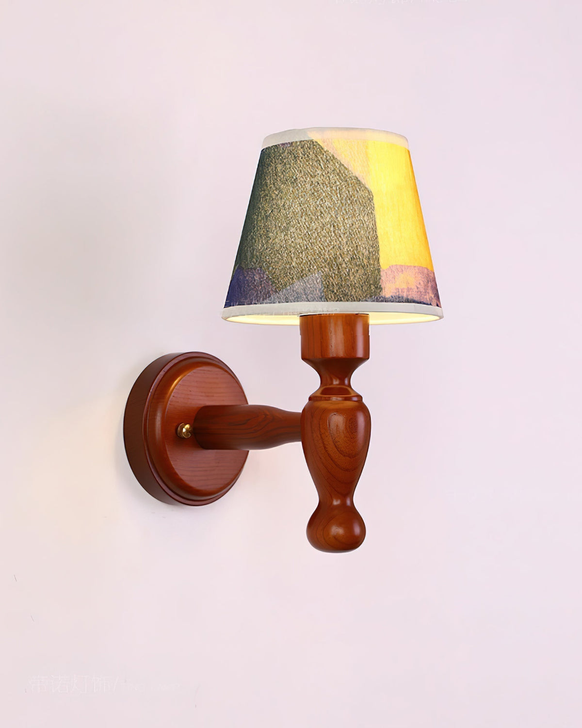 Orbel aplique de pared Mapleleaf de madera