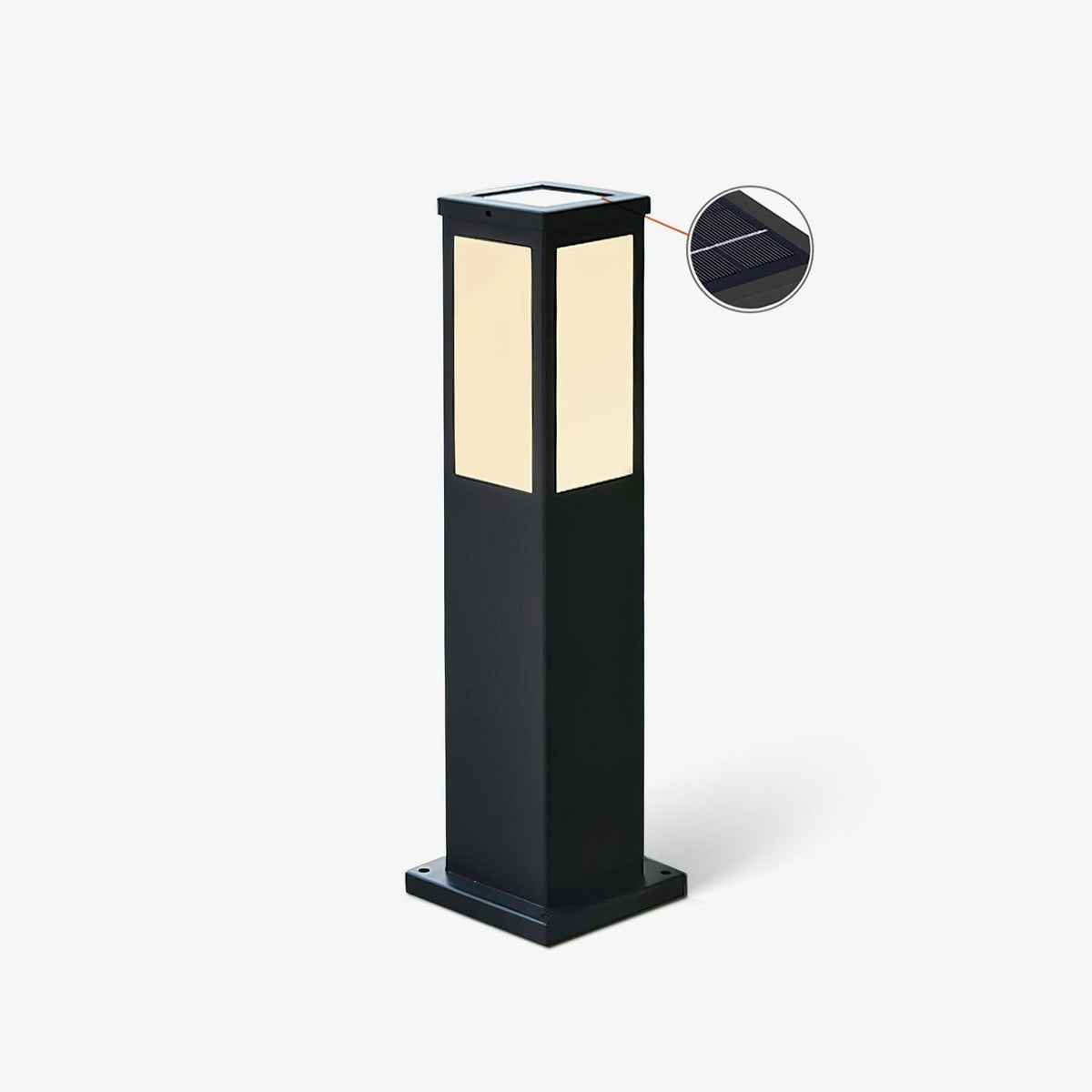Aspren Bollard luminaria exterior solar