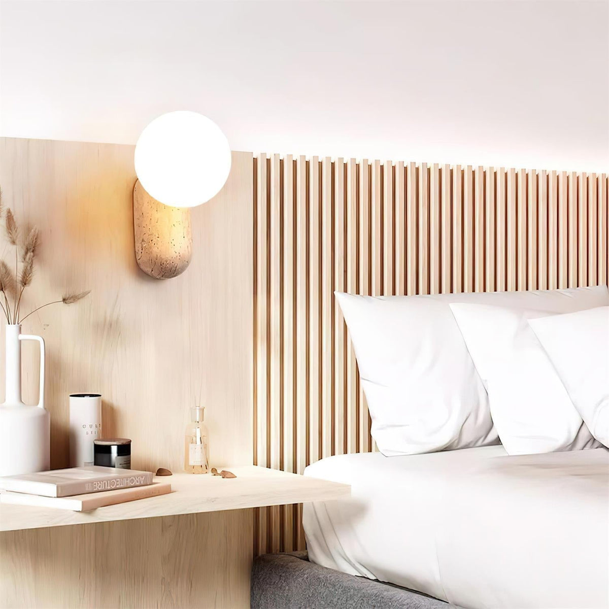 Tavelaria aplique de pared travertino Serenity Orgánico