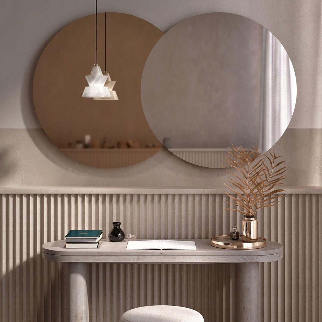 Evo alabastro lámpara colgante