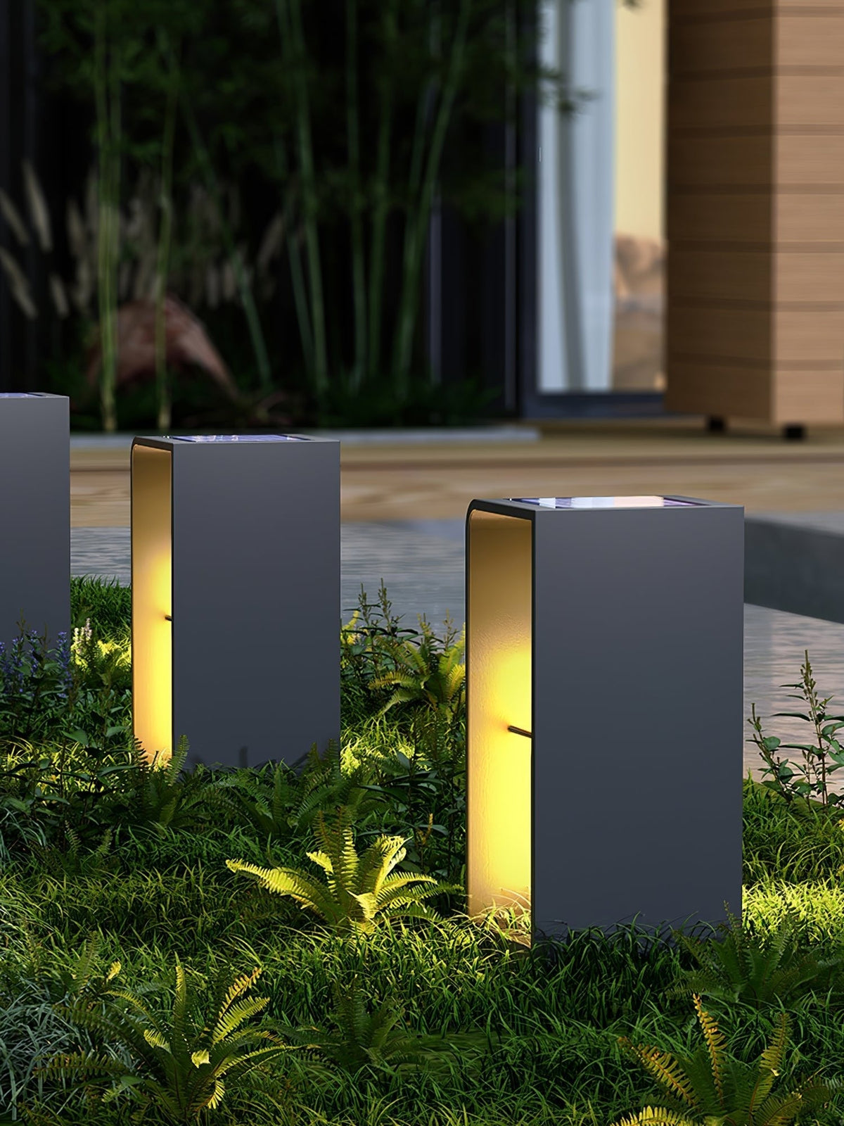 Reninian luminaria exterior minimalista