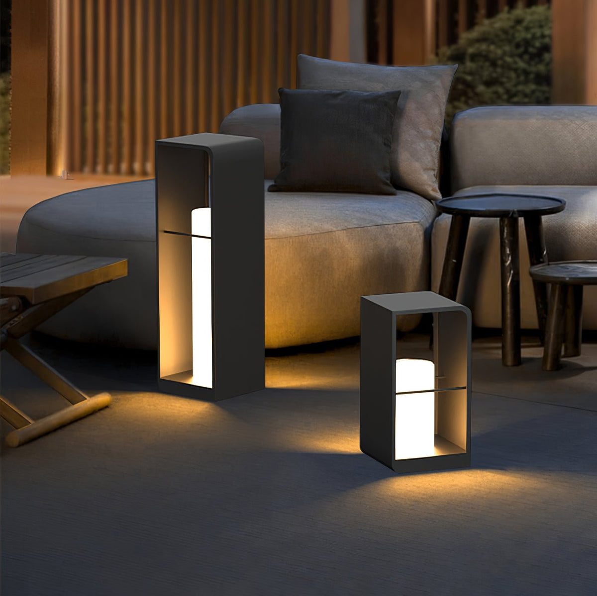 Reninian luminaria exterior minimalista
