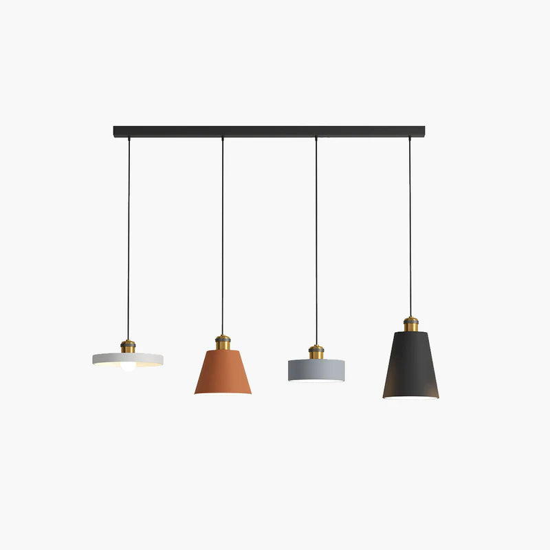 Valentina Industrial Moderno Creativo Lámpara Colgante Metal Salón