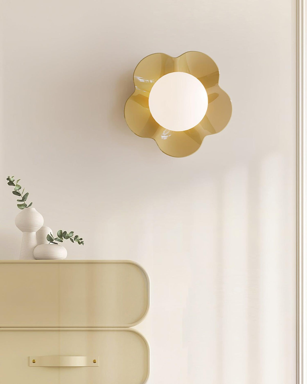 Petalia aplique de pared