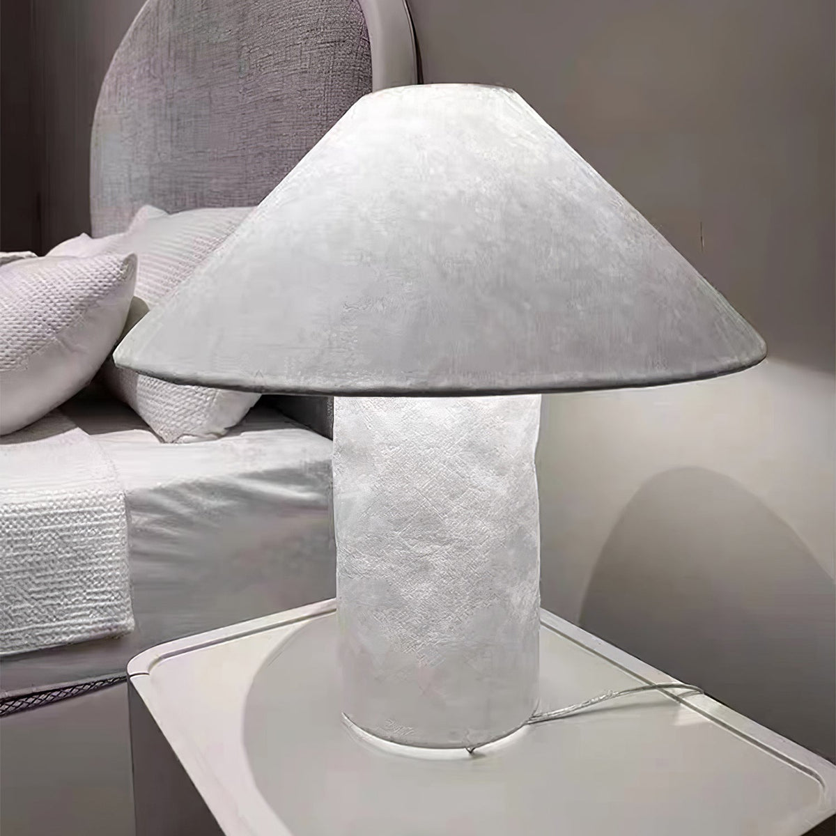 Lalemu lámpara de mesa artística de papel