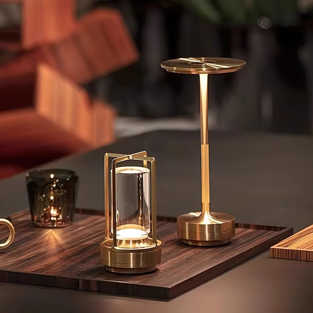 Gemna lámpara de mesa