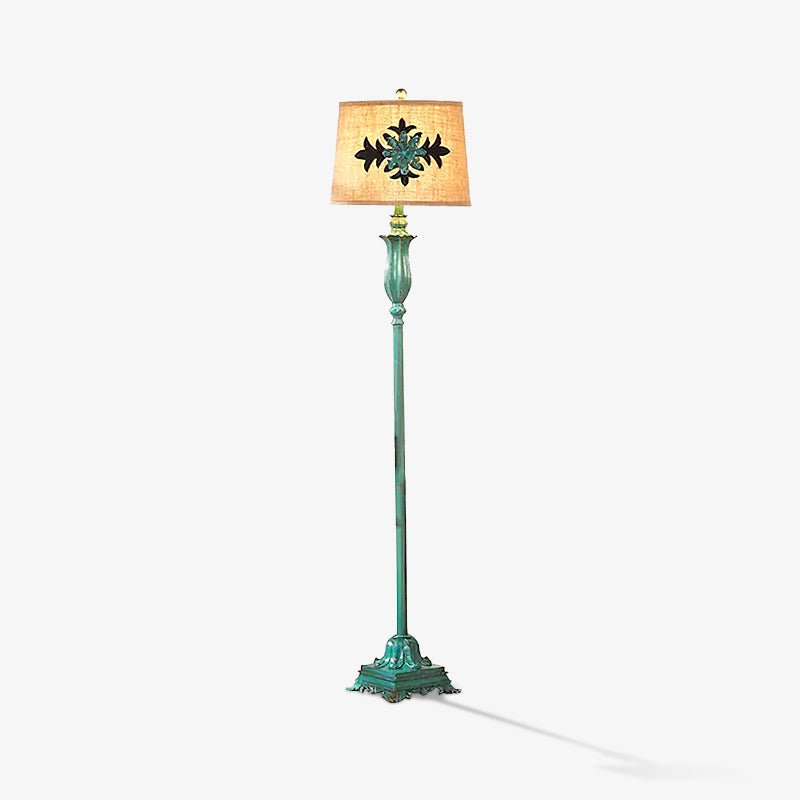 Lucirina Vintage lámpara de pie de resina