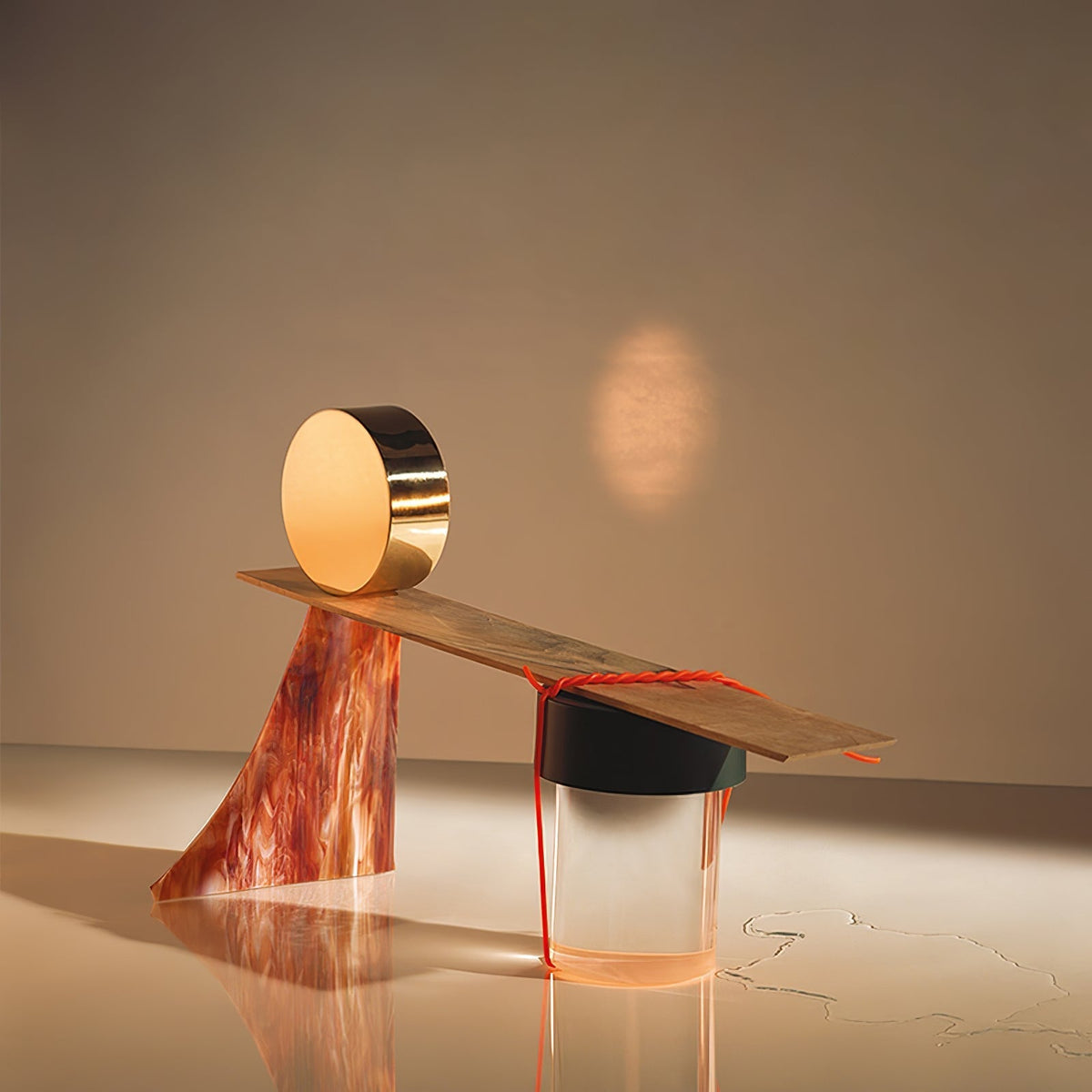 Pryden lámpara de mesa minimalista