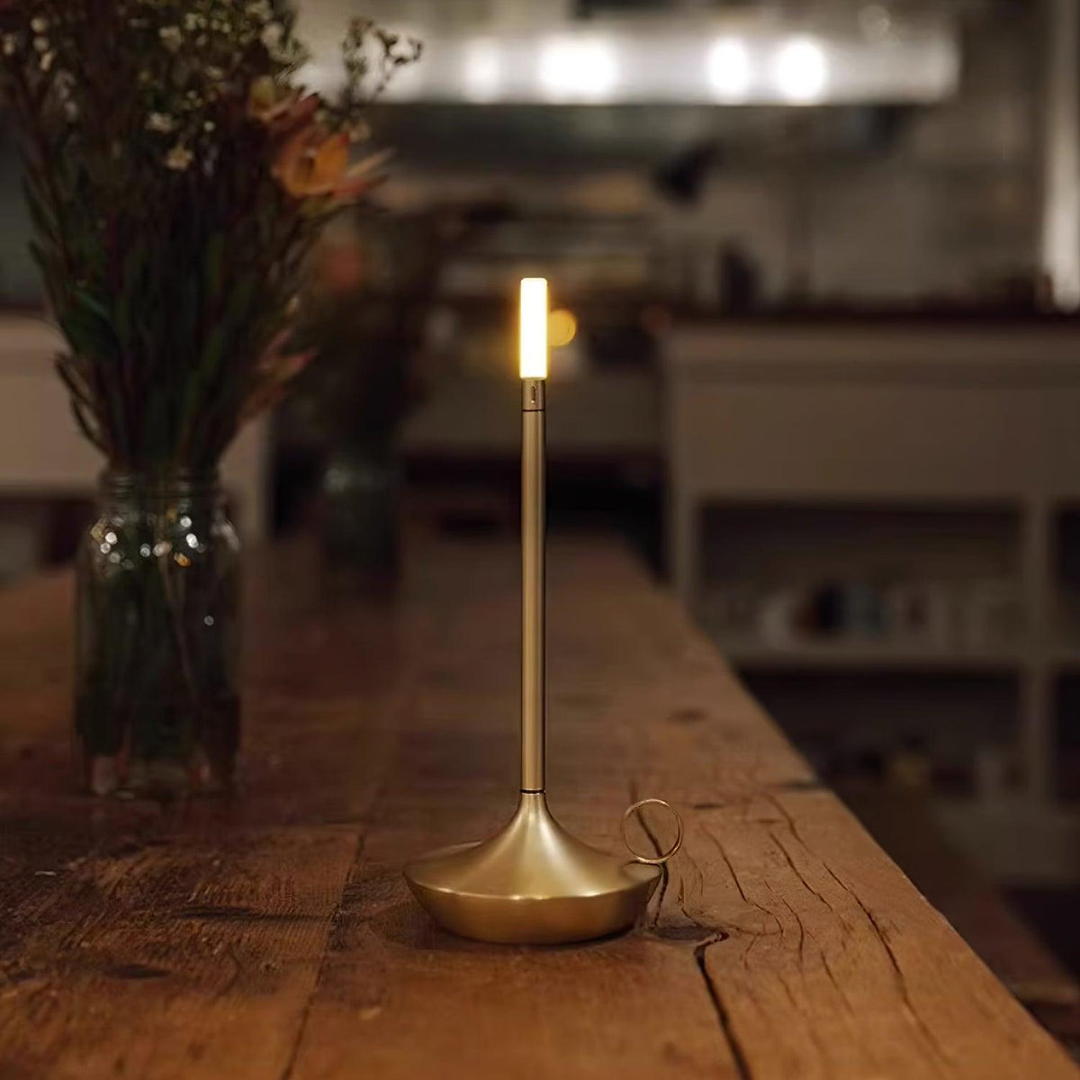 Latin lámpara de mesa latina