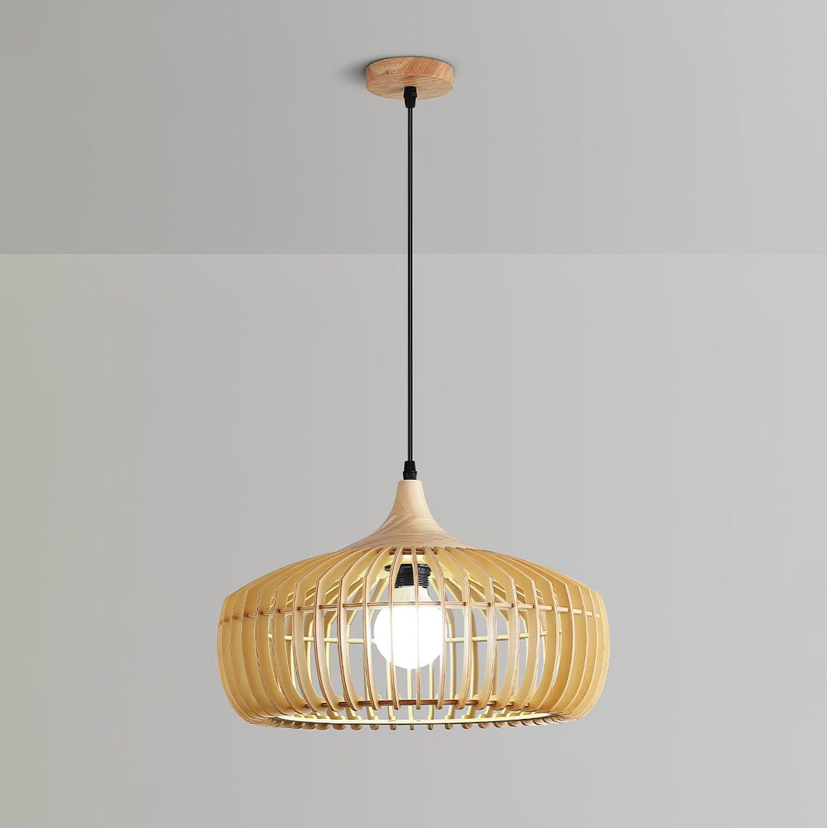 Lixu lámpara colgante de madera