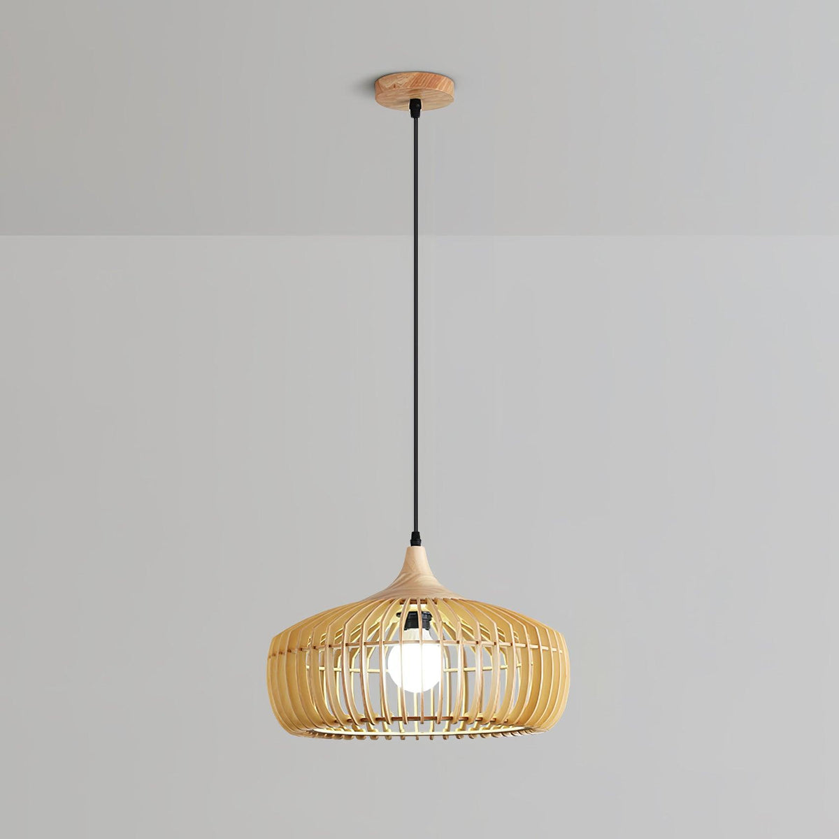 Lixu lámpara colgante de madera