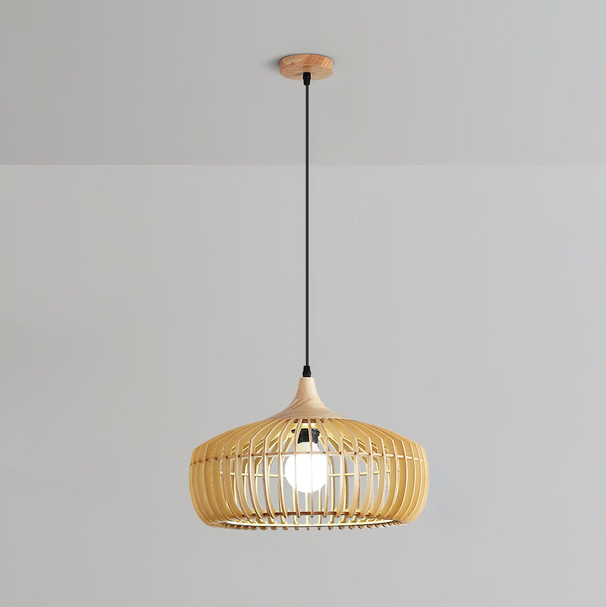 Lixu lámpara colgante de madera