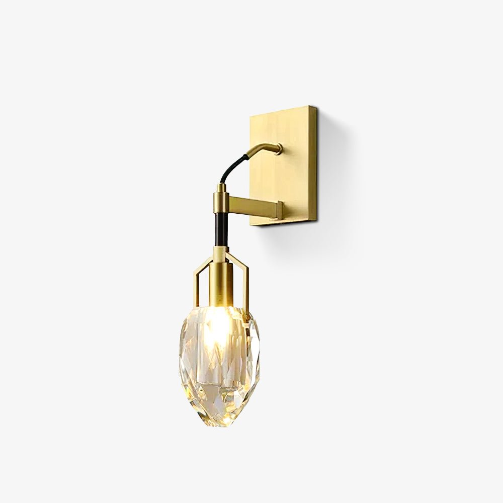 Isera aplique de pared Premium nórdico Art de cristal