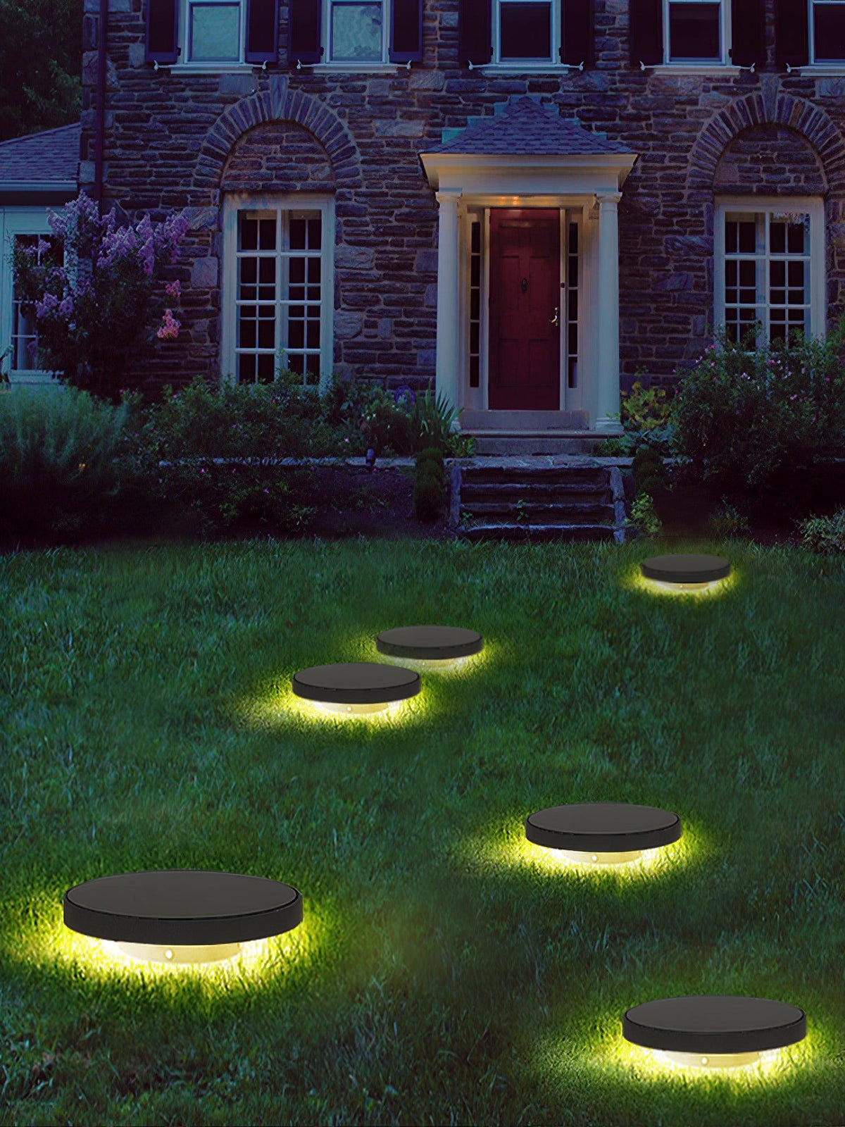 Rolten luminaria exterior moderna de aluminio