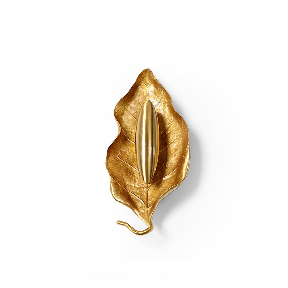 Corsel nórdico aplique de pared de latón