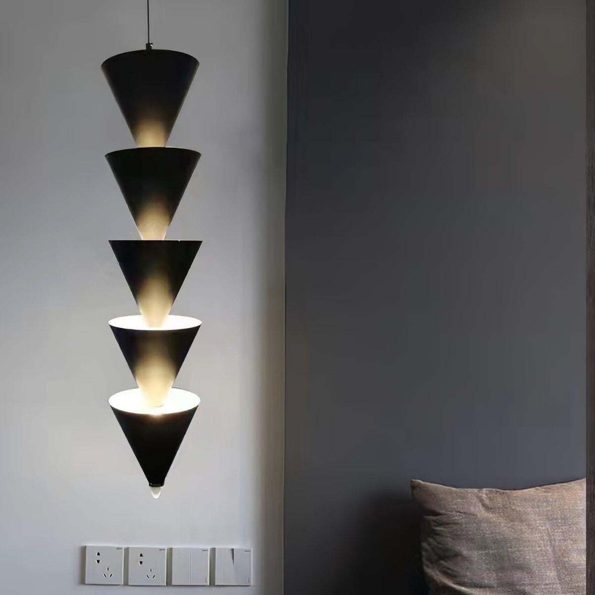 Yrathen lámpara colgante moderna minimalista