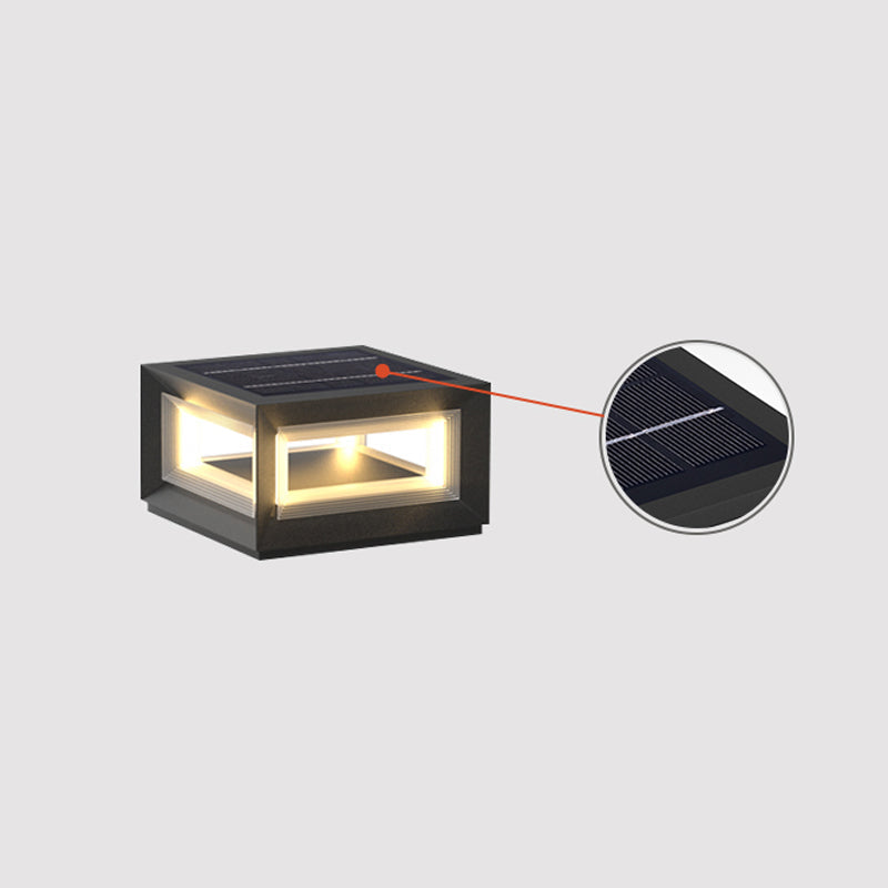 Lewis luminaria exterior moderna