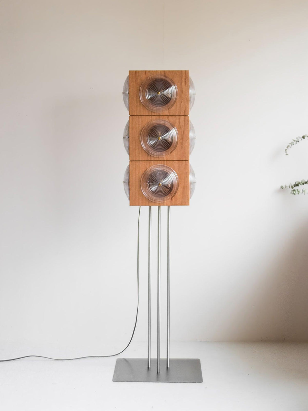 Avraearae lámpara de pie modular de madera