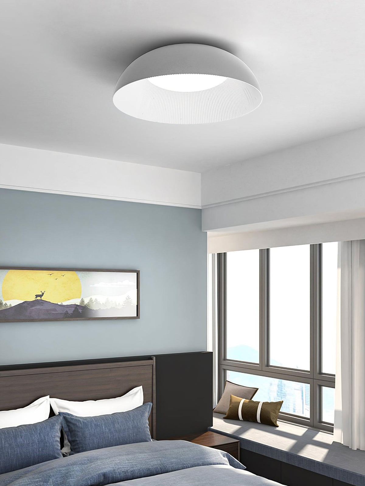 Dlux lámpara de techo moderna minimalista LED