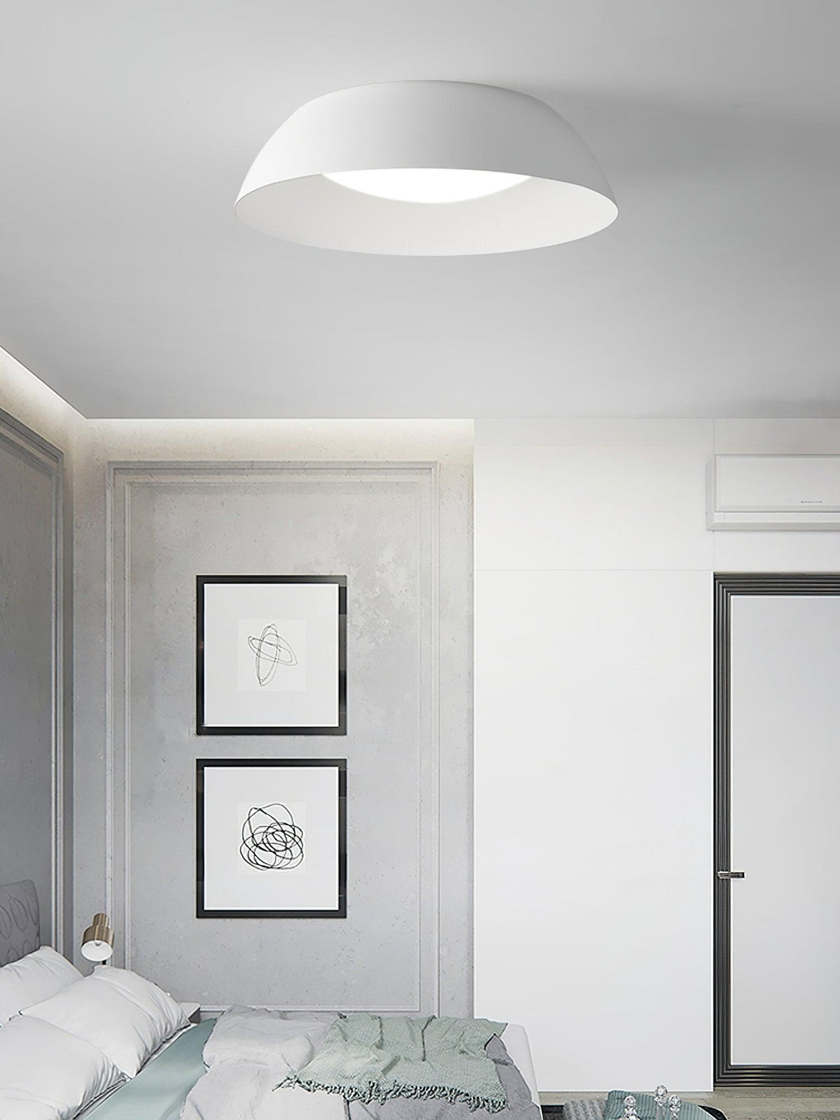 Dlux lámpara de techo moderna minimalista LED