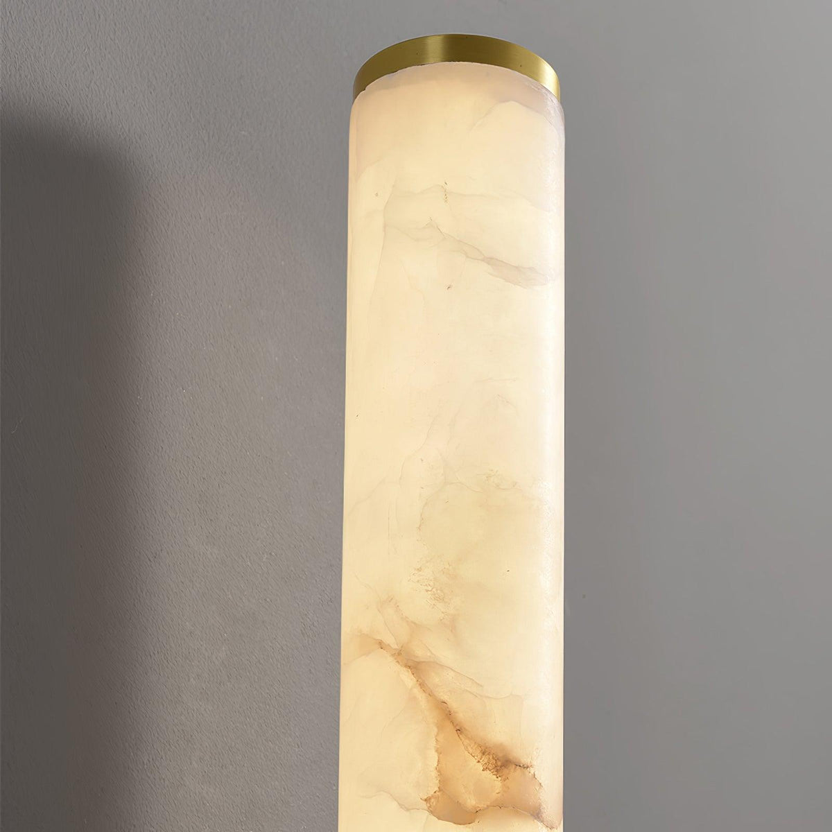 Olmirira aplique de pared minimalista en alabastro