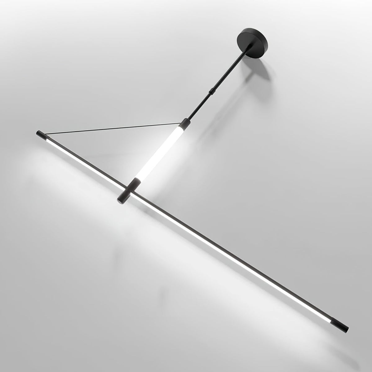 Araeyra lámpara colgante moderna minimalista lineal axis