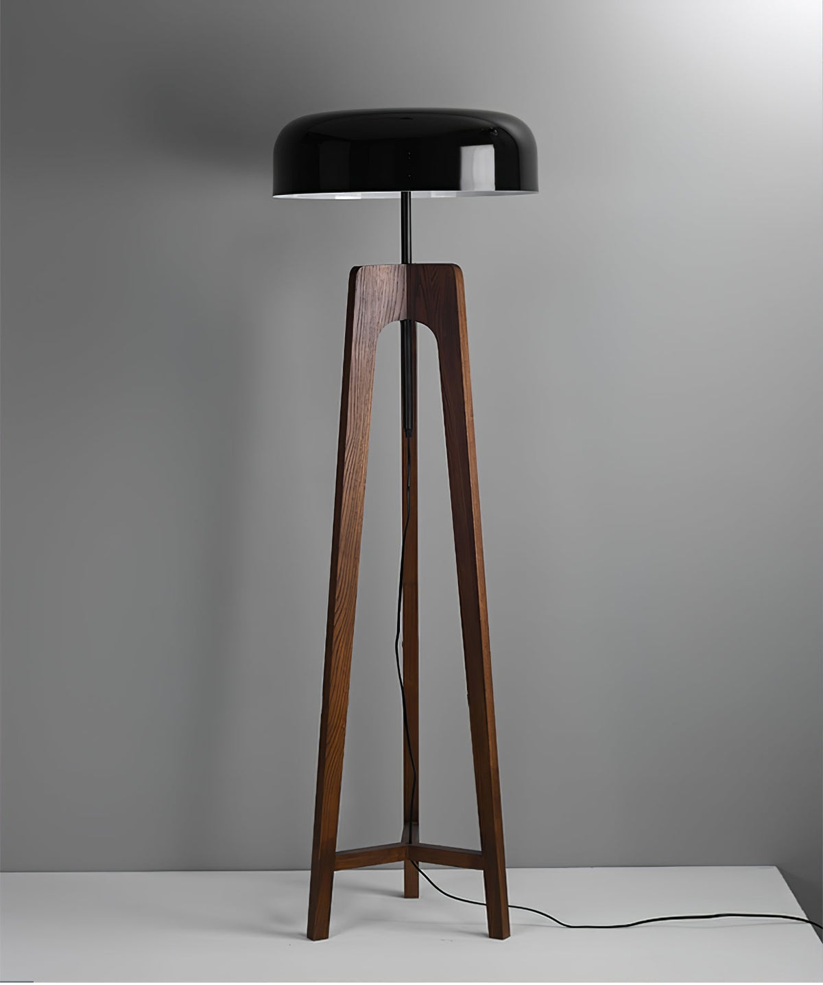 Kovain lámpara de pie de madera minimalista